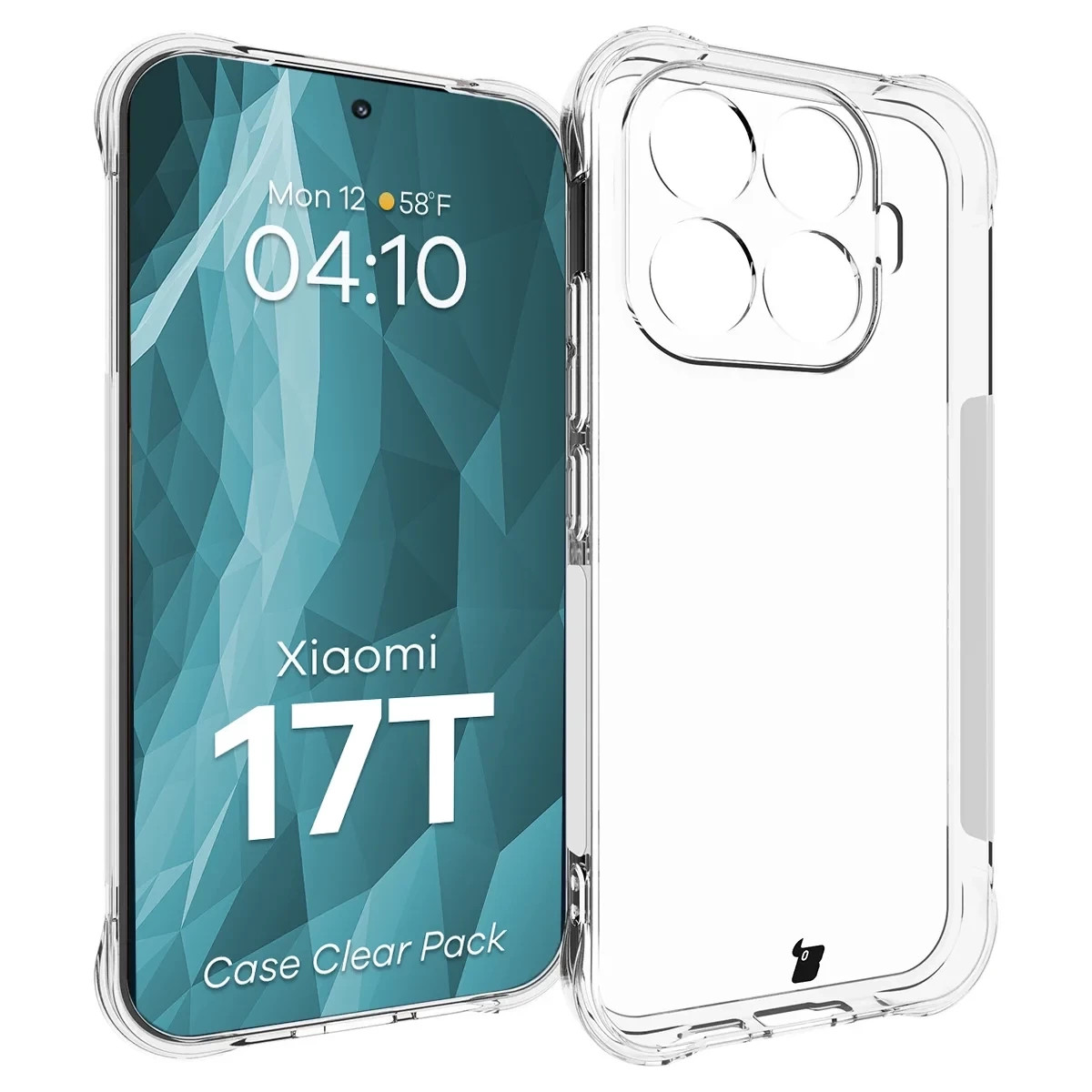 Kryt Bizon Case Clear Pack Xiaomi 17T