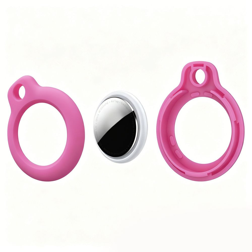 Kryt Tech-Protect Rough Apple AirTag 1 / 2 Pink