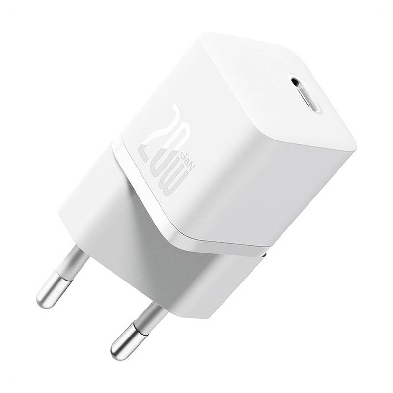 Síťová nabíječka Baseus GaN5 USB-C 20W Mini  (white)