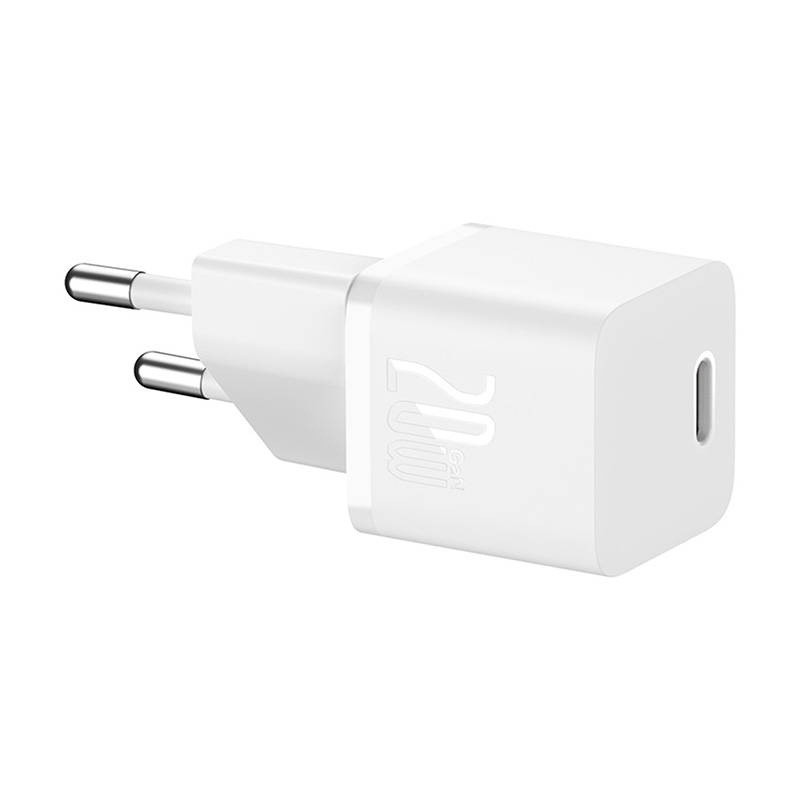 Síťová nabíječka Baseus GaN5 USB-C 20W Mini  (white)