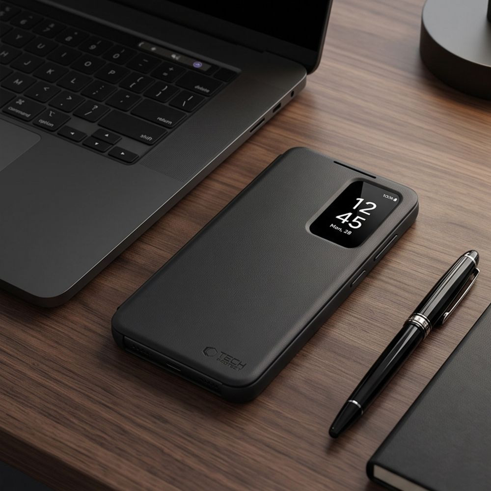 Knížkové pouzdro Tech-Protect Smart Wallet Samsung Galaxy A27 5G Matte Black
