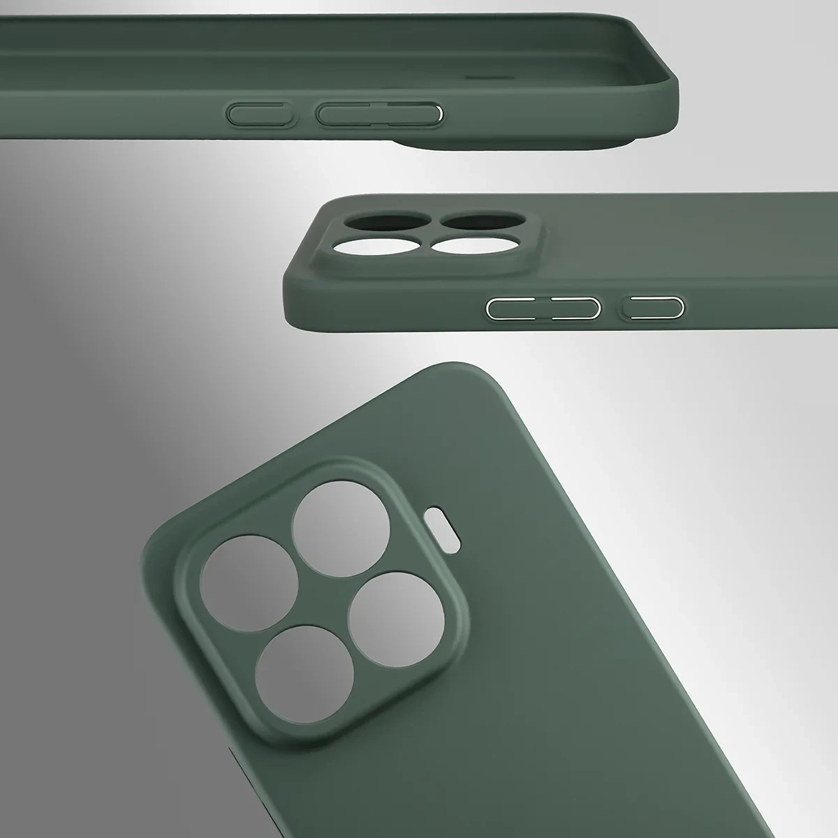 Kryt Bizon Case Łupka Xiaomi 17T Pro, green