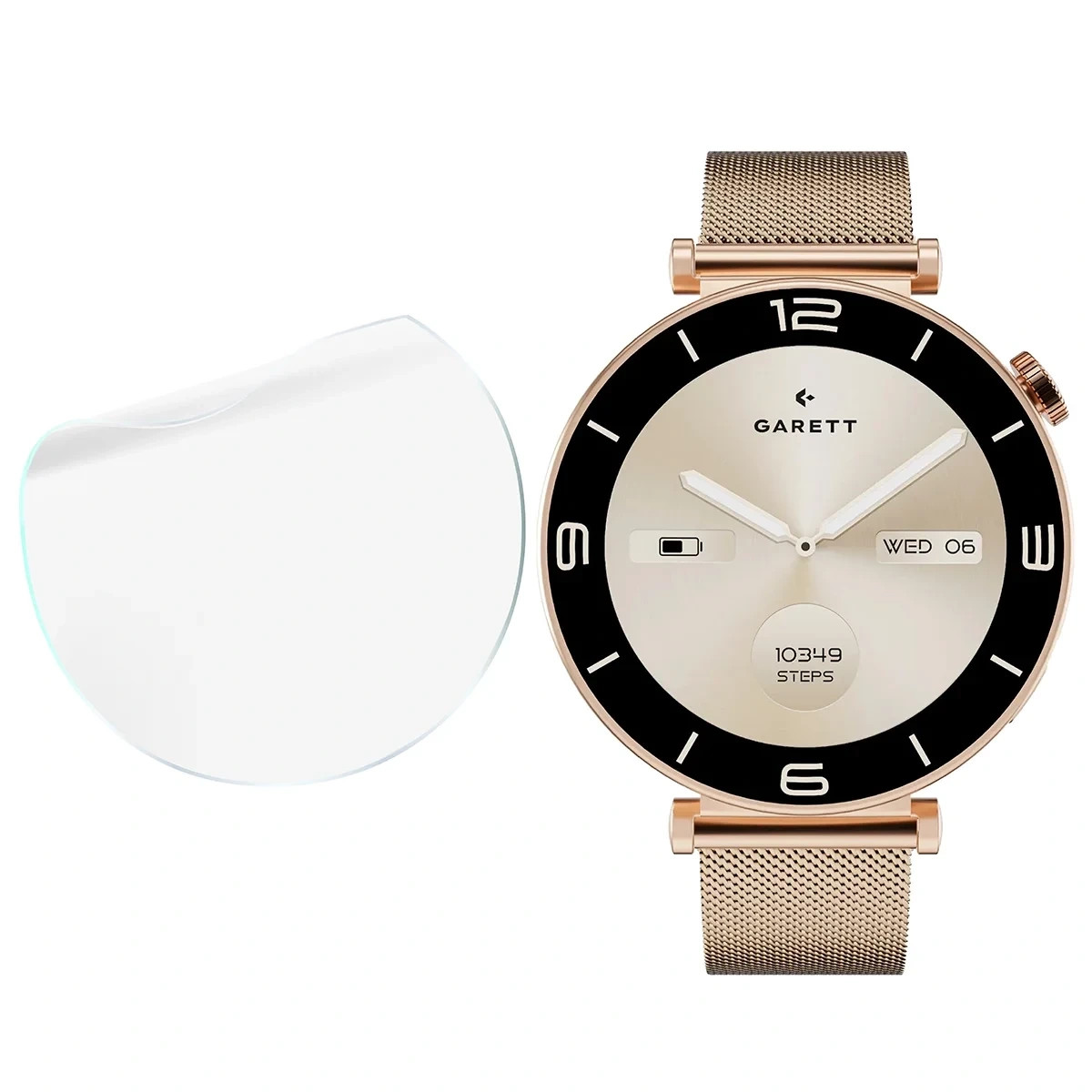 Ochranná fólie Bizon Watch Film HydroFlex Garett Rose, [6 PACK]