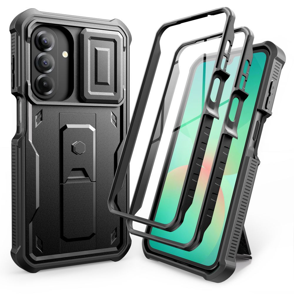 Kryt Tech-Protect Kevlar Cam+ Samsung Galaxy A27 Black [2 PACK]