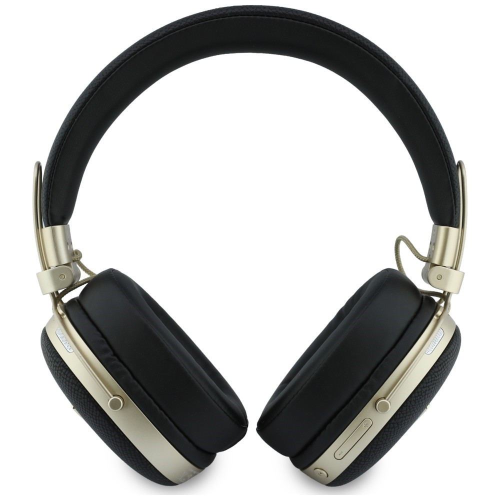 Kryt Guess Wireless over-ear headphones Bluetooth ENC Metal Grained Triangle Logo black
