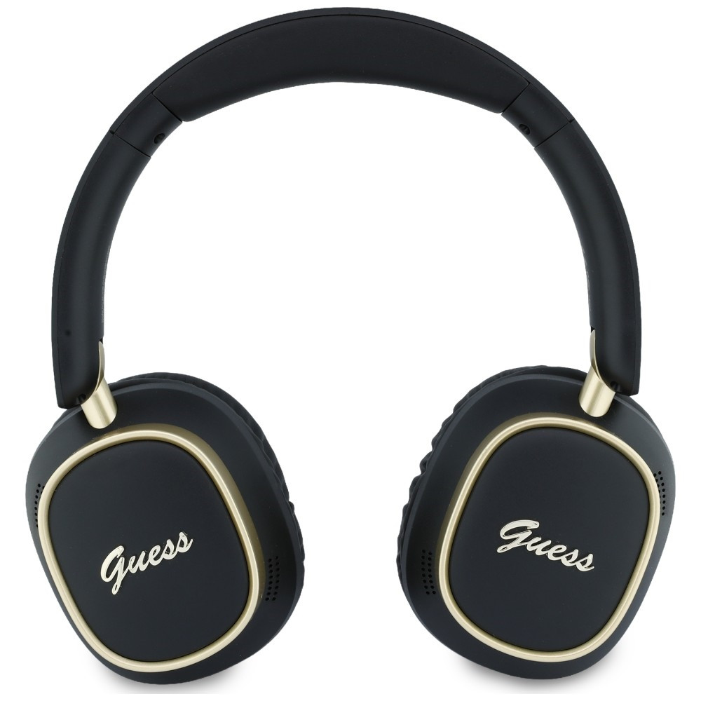 Kryt Guess Wireless over-ear headphones Bluetooth ENC Rectangle Metal Script black
