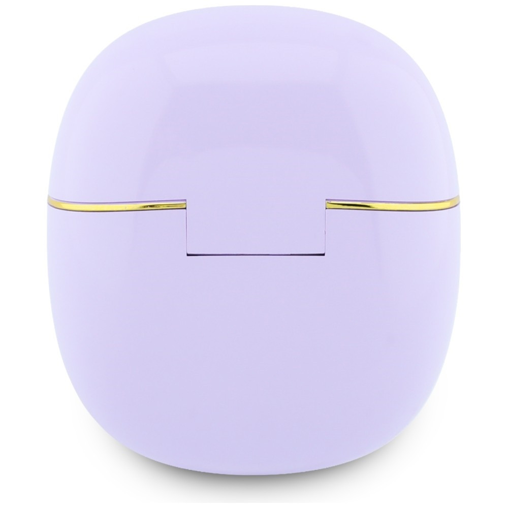 Kryt Guess Wireless headphones OWS Glossy Gold Line Classic purple