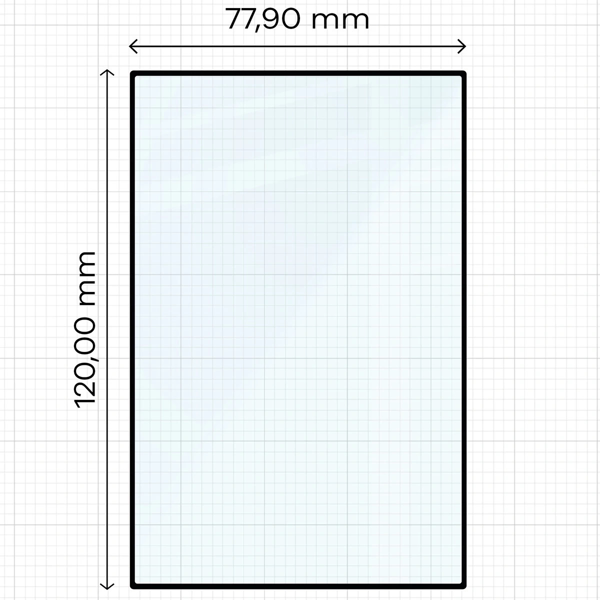 Ochranné sklo Bizon Glass Edge Duo Samsung Galaxy Z Fold8, black frame [2 PACK]