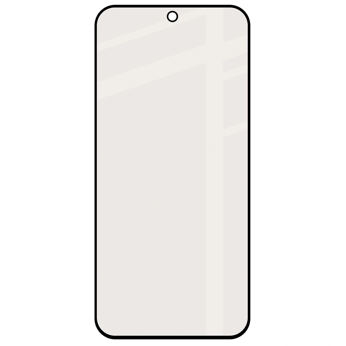 Ochranné sklo Bizon Glass Matte Xiaomi 17T Pro, black frame