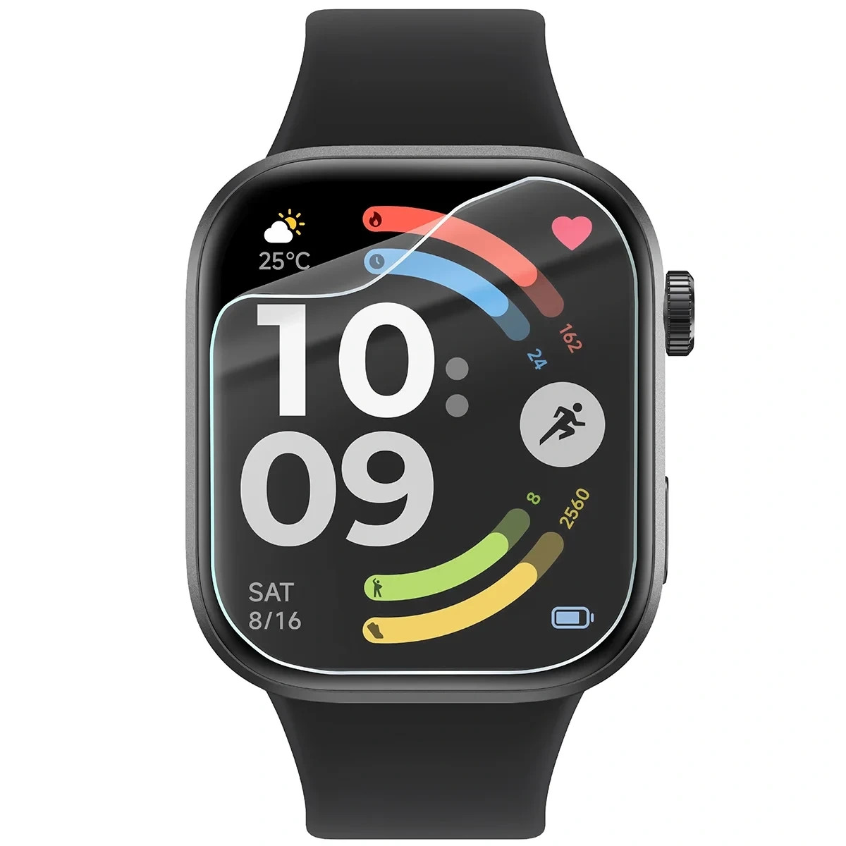 Ochranná fólie Bizon Watch Film HydroFlex Xiaomi Redmi Watch 6 [6 PACK]
