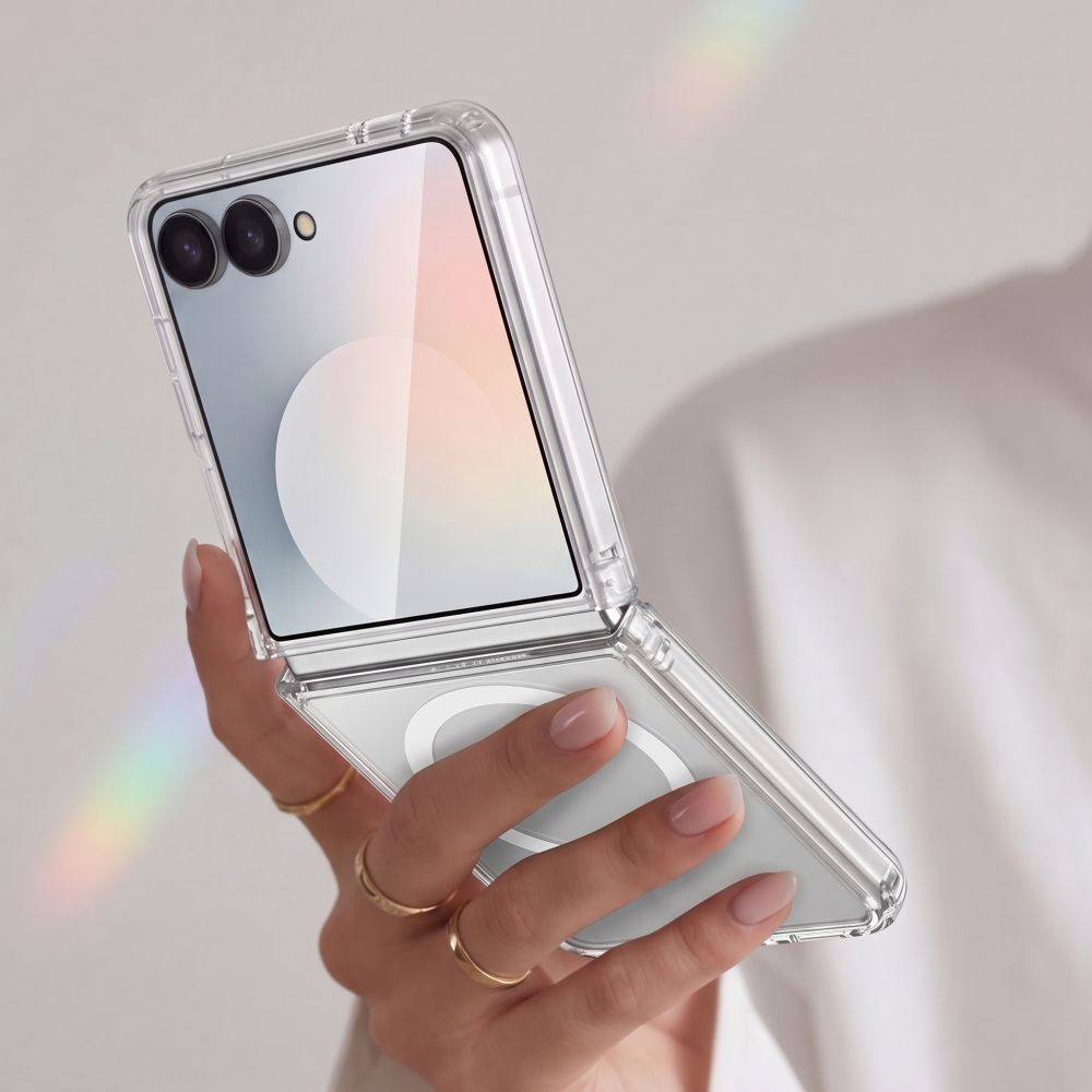 Kryt Tech-Protect Flexair Hybrid MagSafe Samsung Galaxy Z Flip 8 Clear