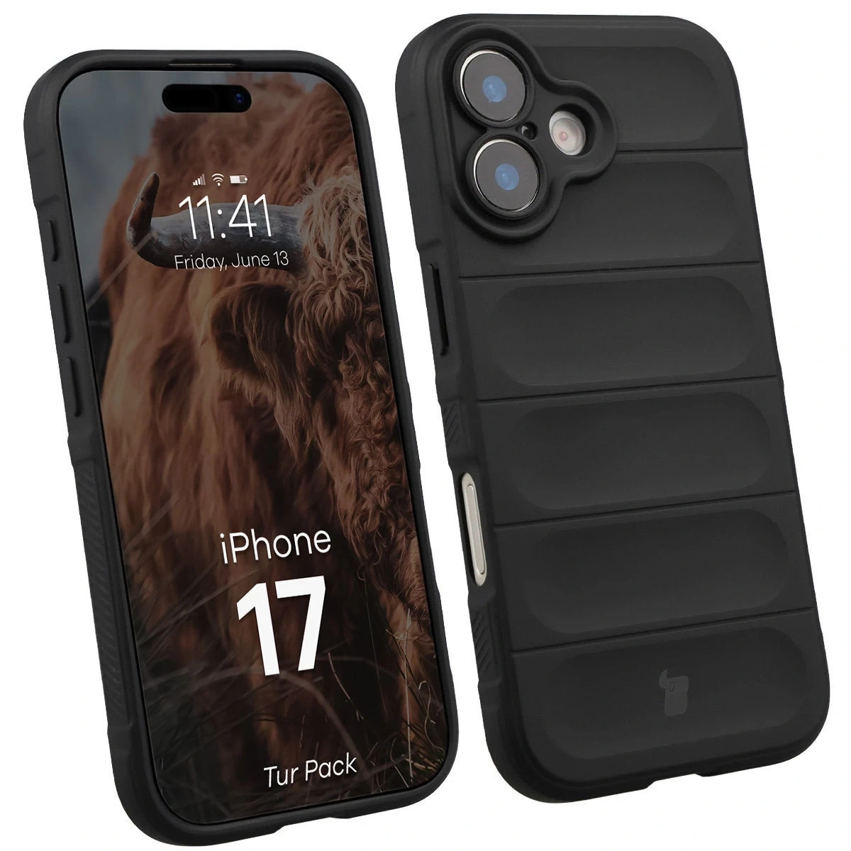 Kryt Bizon Tur Pack Apple iPhone 17, black