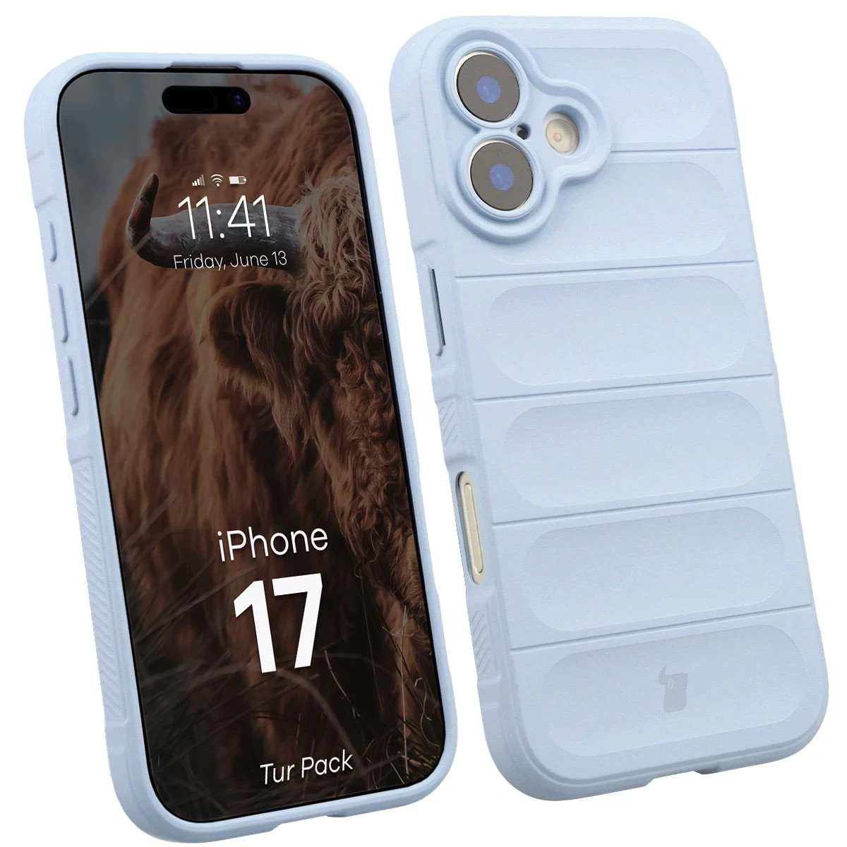 Kryt Bizon Tur Pack Apple iPhone 17, light blue