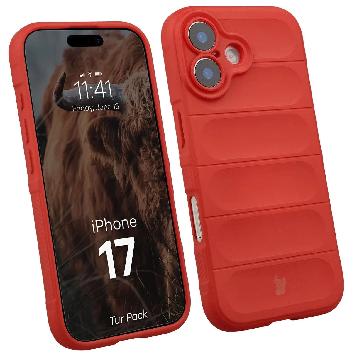 Kryt Bizon Tur Pack Apple iPhone 17, red