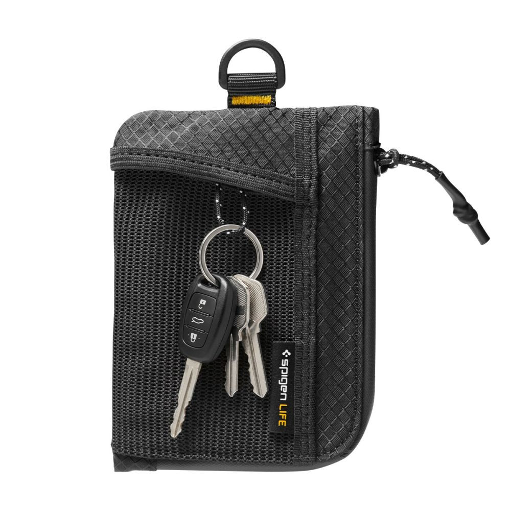 Kryt Spigen LF300 Soft RFID Card Holder Black