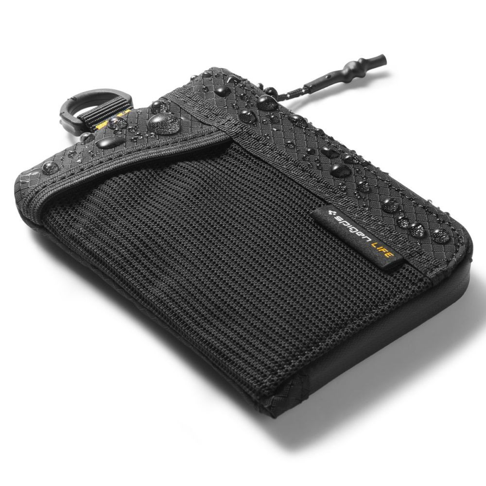 Kryt Spigen LF300 Soft RFID Card Holder Black