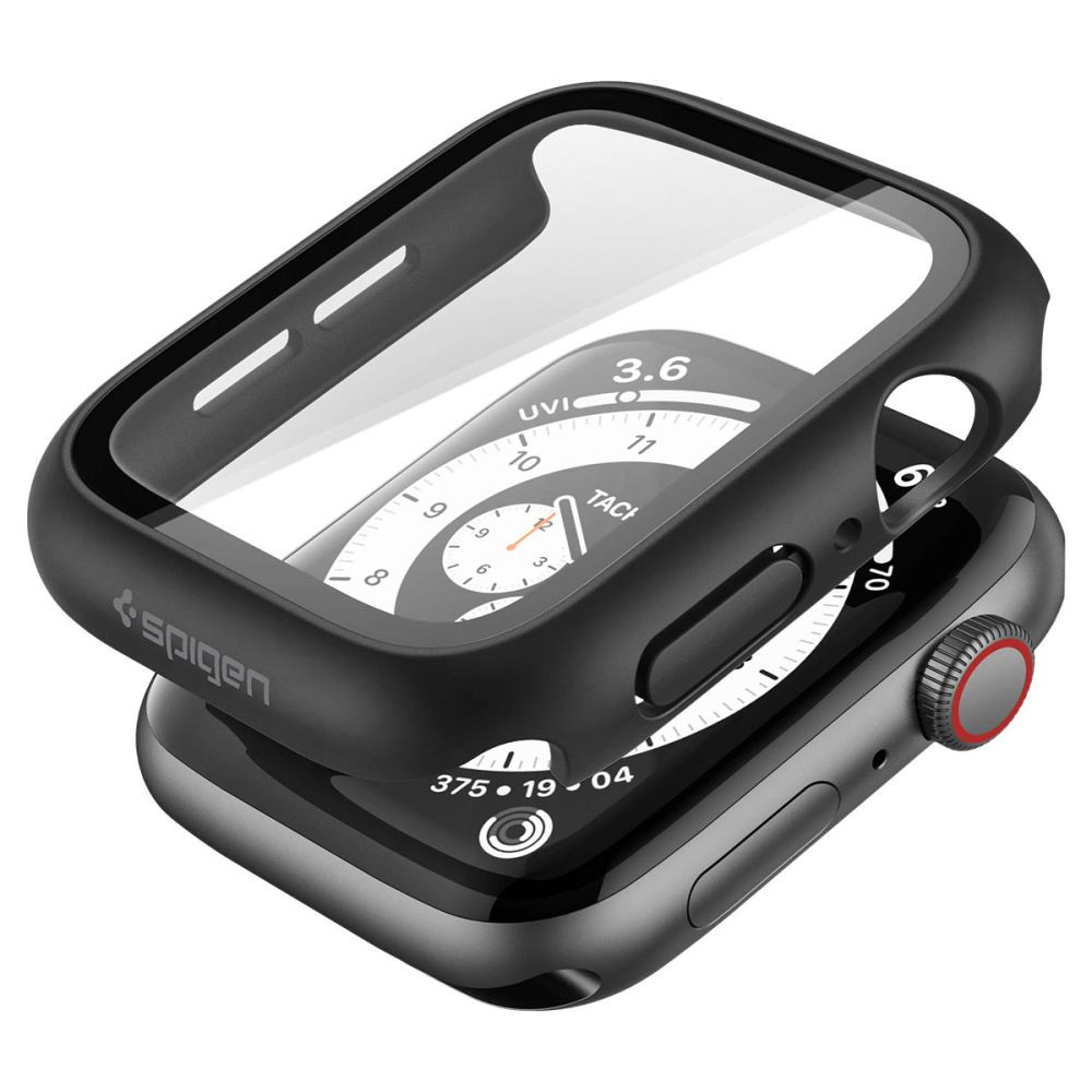 Spigen Thin Fit 360 Apple Watch 4 / 5 / 6 / SE 1 / 2 / 3 44 mm Black