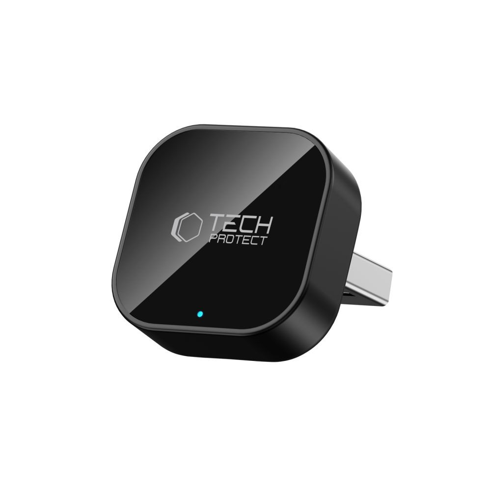 Kryt Tech-Protect Ultraboost CA01 Apple CarPlay / Android Auto Adapter USB Bluetooth 5.4 Matte Black