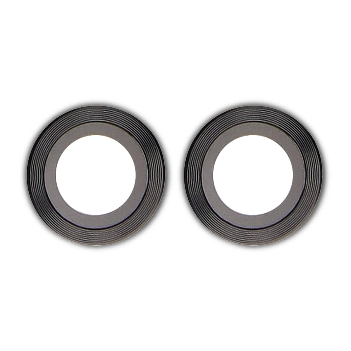 Kryt Szkło na aparat Bizon Glass Snap Lens do Galaxy Z Flip8, 1 zestaw, czarna ramka