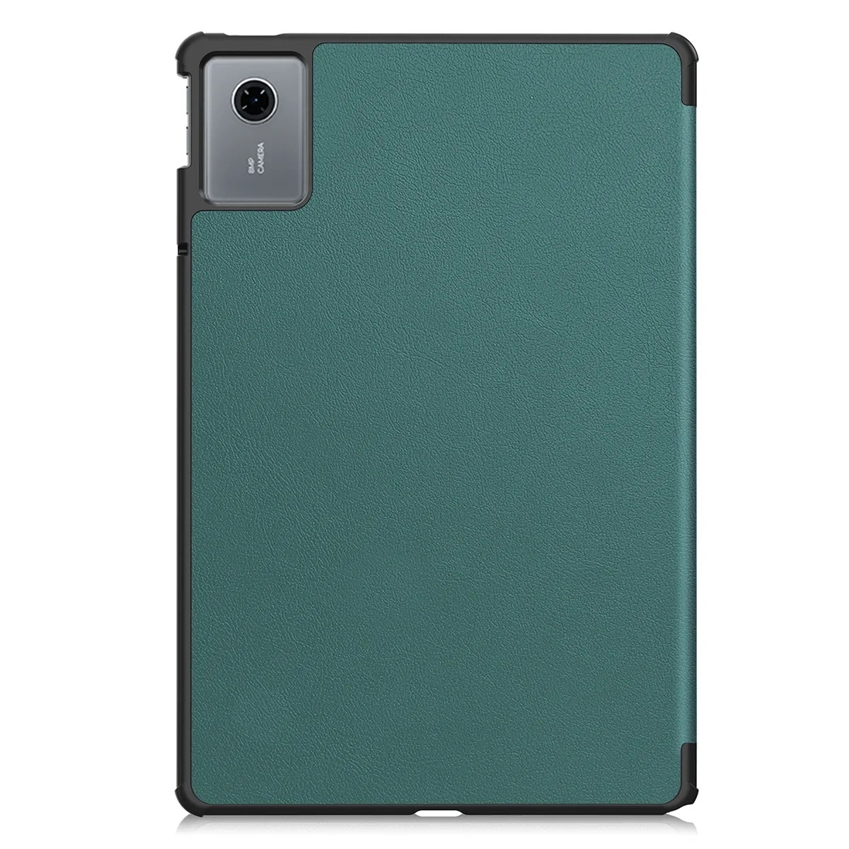 Knížkové pouzdro Bizon Case Tab Croc do Lenovo Idea Tab 11, barva tmavě zelená