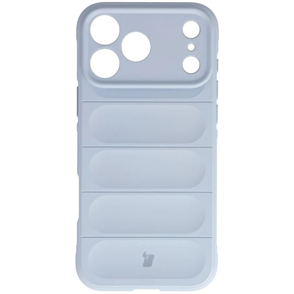 Kryt Pancerne etui + szkło hartowane Bizon Tur Pack do iPhone 17 Pro Max, jasnobarva modrá