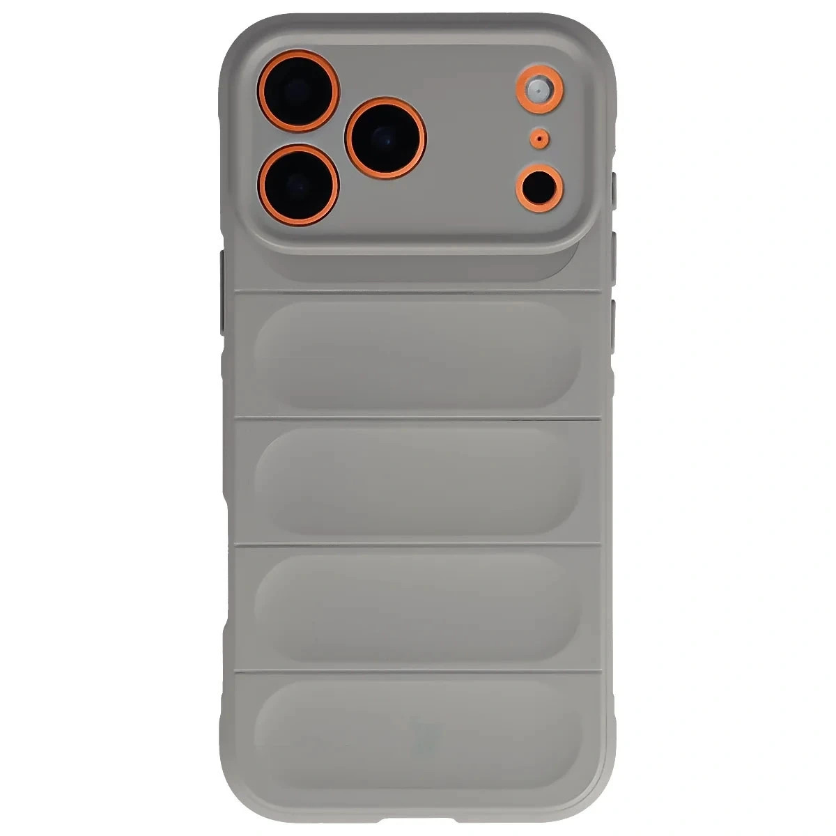 Kryt Pancerne etui + szkło hartowane Bizon Tur Pack do iPhone 17 Pro Max, jasnobarva šedá