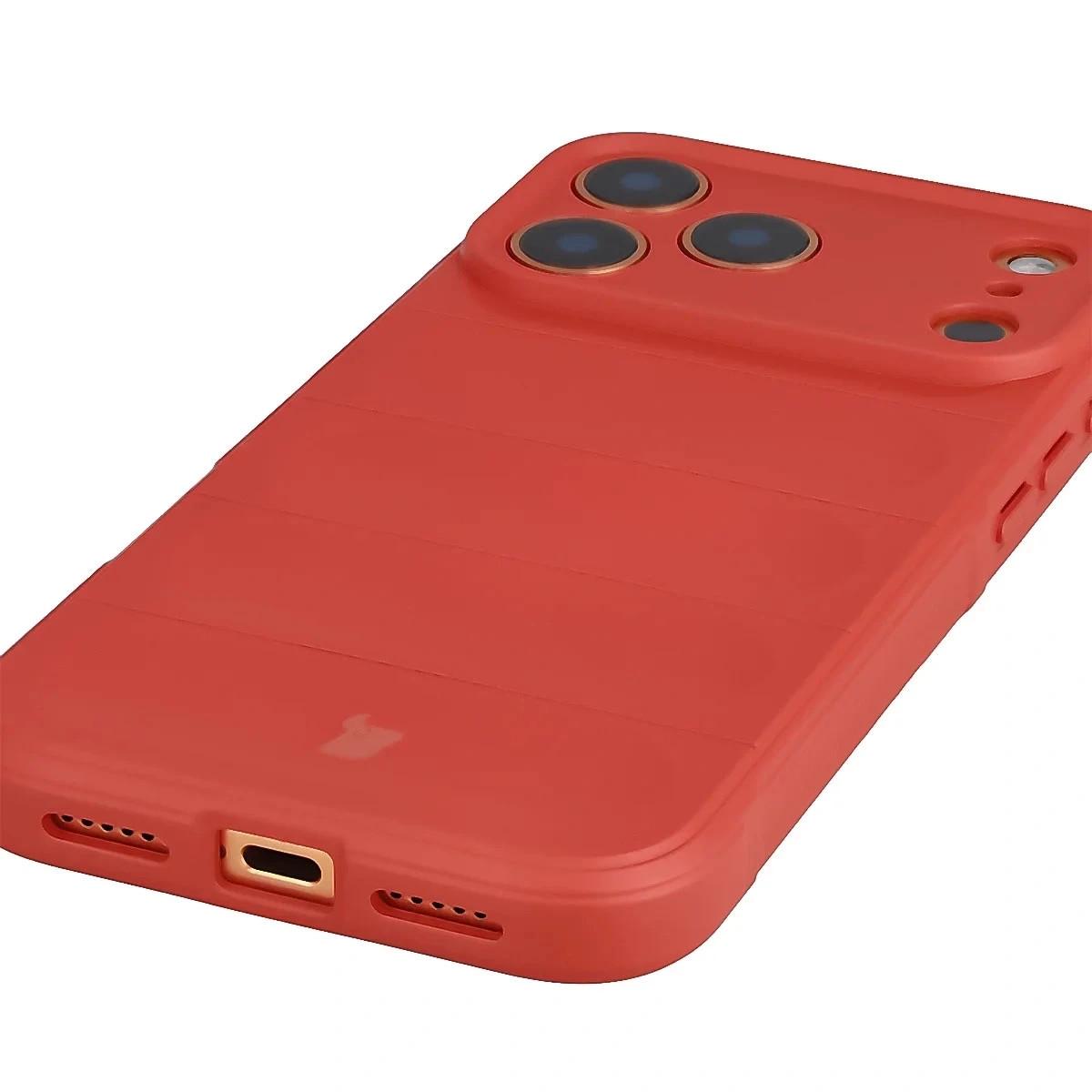 Kryt + szkło hartowane Bizon Tur Pack do iPhone 17 Pro Max, barva červená