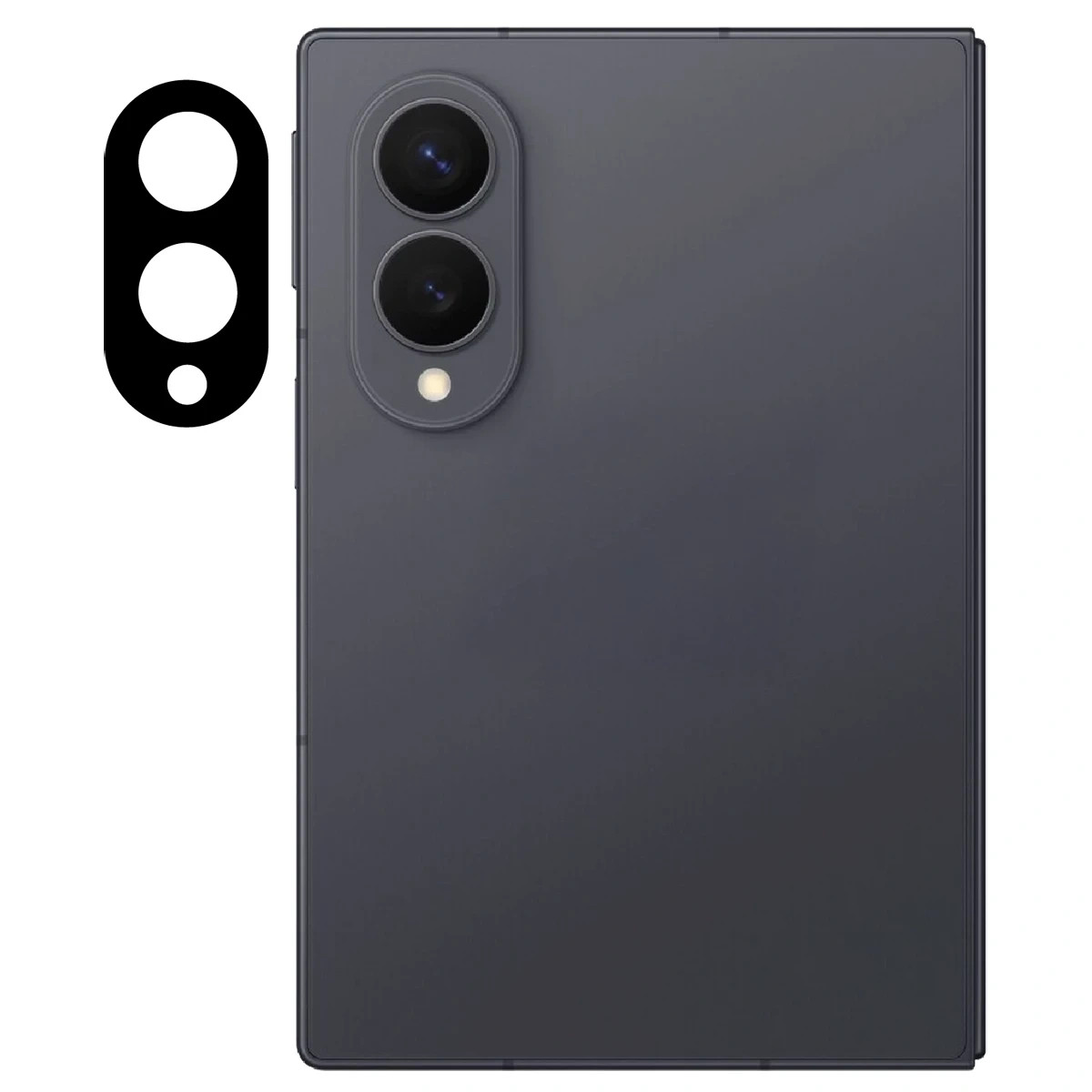 Kryt Szkło na aparat Bizon Glass Lens do Galaxy Z Fold8, 2 sztuki