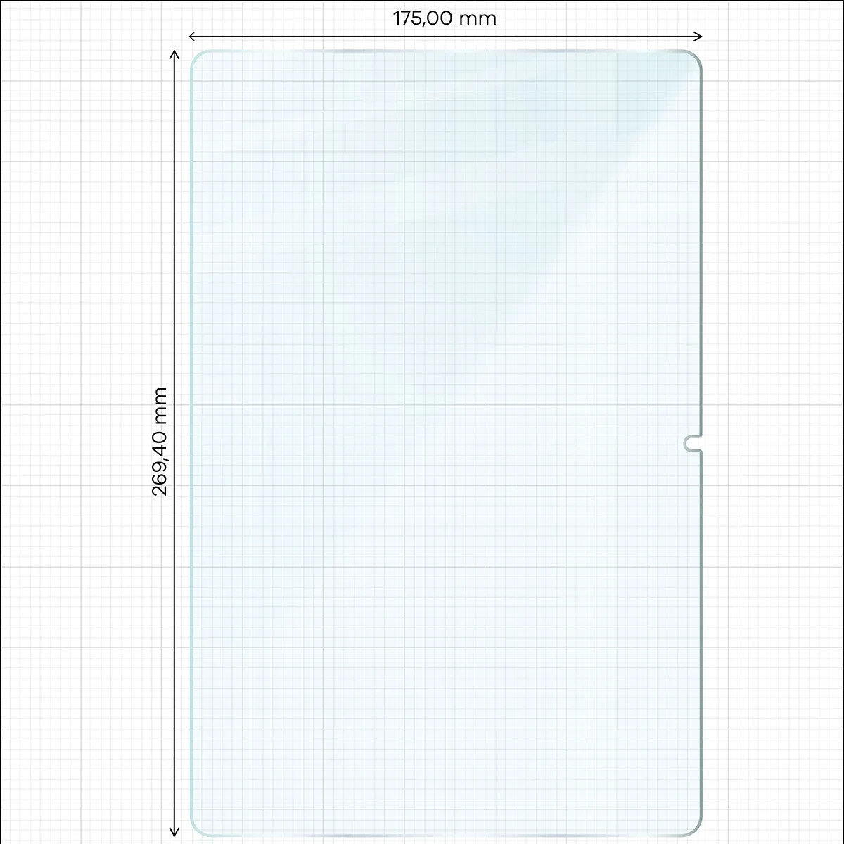 Kryt Szkło hartowane do tabletu Bizon Tab Glass Clear Duo do Honor MagicPad 4, 2 sztuki