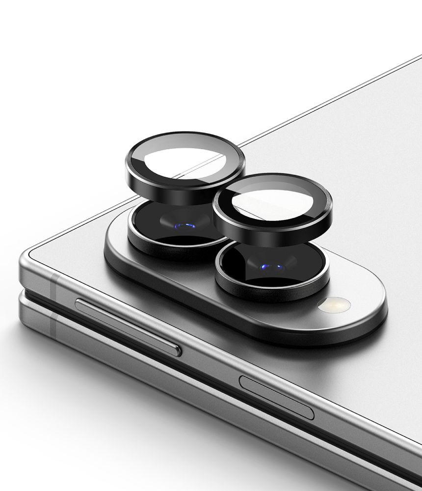 Kryt Ringke Camera Frame Samsung Galaxy Z Fold 8 Black [2 PACK]