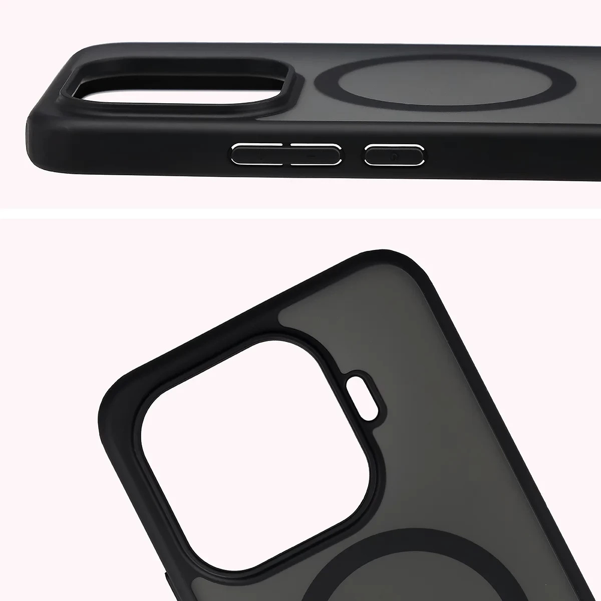 Kryt Bizon Case MatteO Magnetic Xiaomi 17T, smoky black