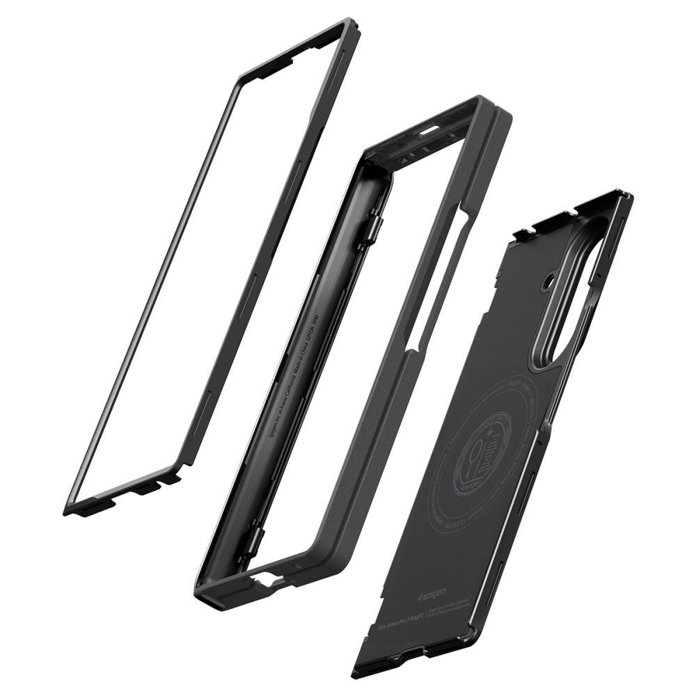 Kryt Spigen Slim Armor Pro S MagSafe Samsung Galaxy Z Fold 8 Ultra Black