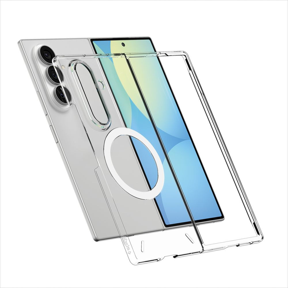 Kryt Spigen Airskin MagSafe Samsung Galaxy Z Fold 8 Ultra Clear/white