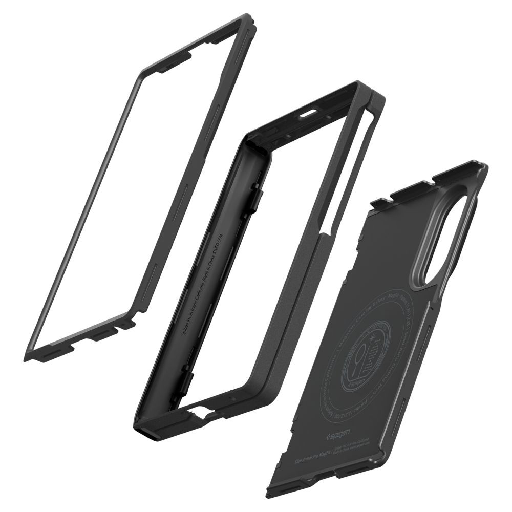 Kryt Spigen Slim Armor Pro MagSafe Samsung Galaxy Z Fold 8 Black