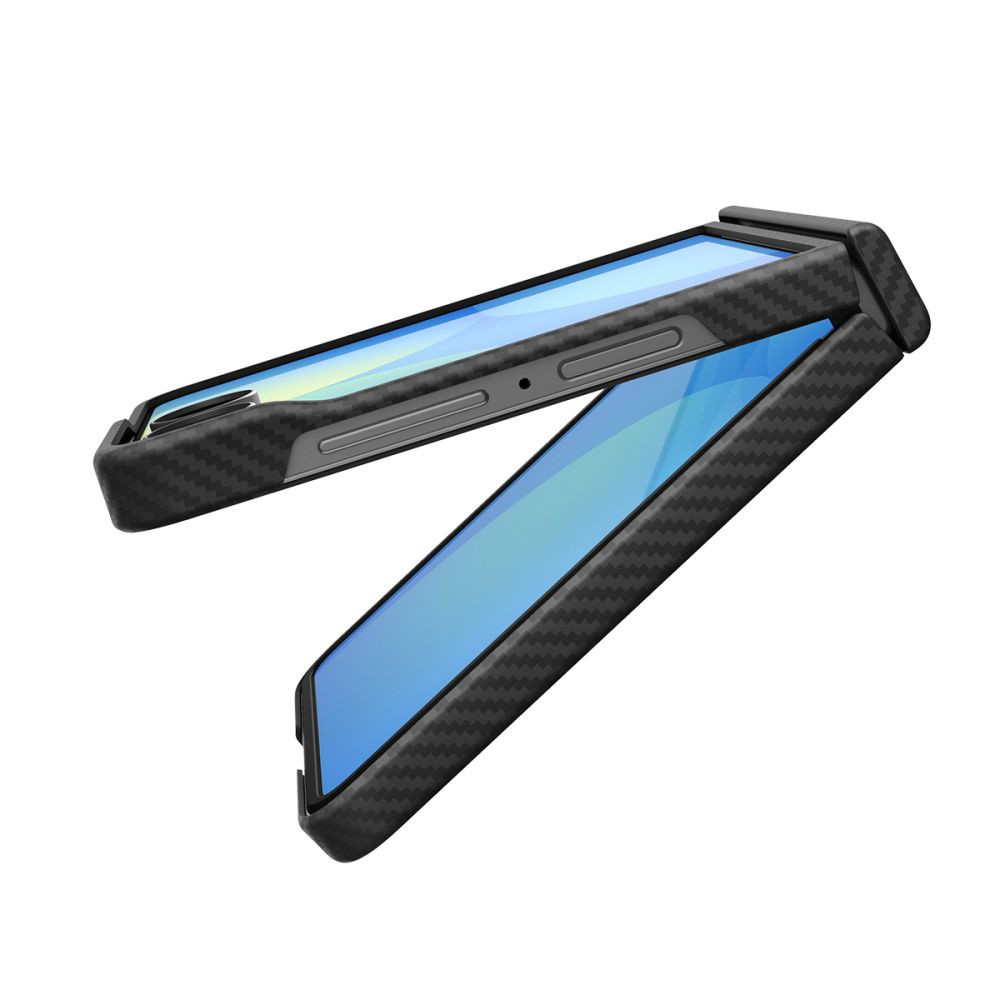 Kryt Spigen Airskin Aramid MagSafe Samsung Galaxy Z Flip 8 Black