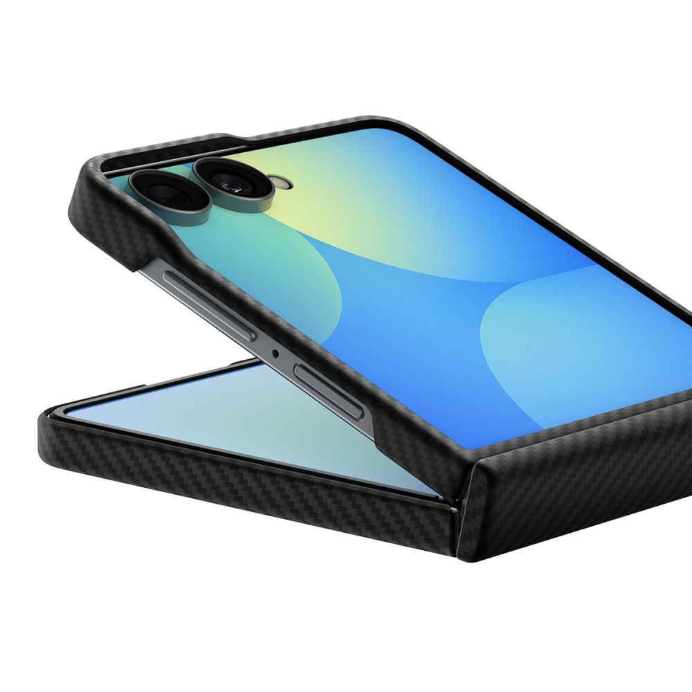 Kryt Spigen Airskin Aramid MagSafe Samsung Galaxy Z Flip 8 Black