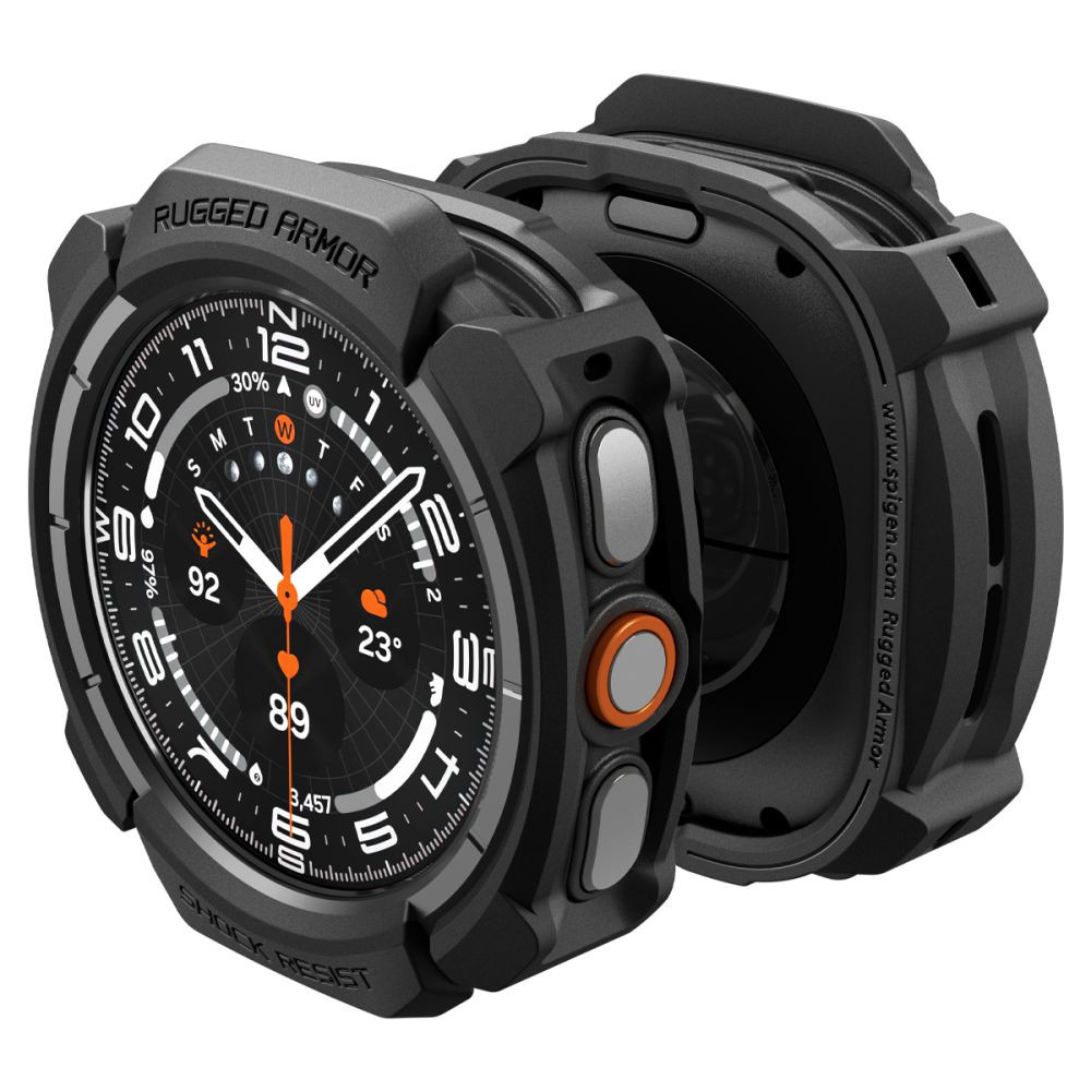 Kryt Spigen Rugged Armor Samsung Galaxy Watch Ultra 2 2026 47 mm Matte Black
