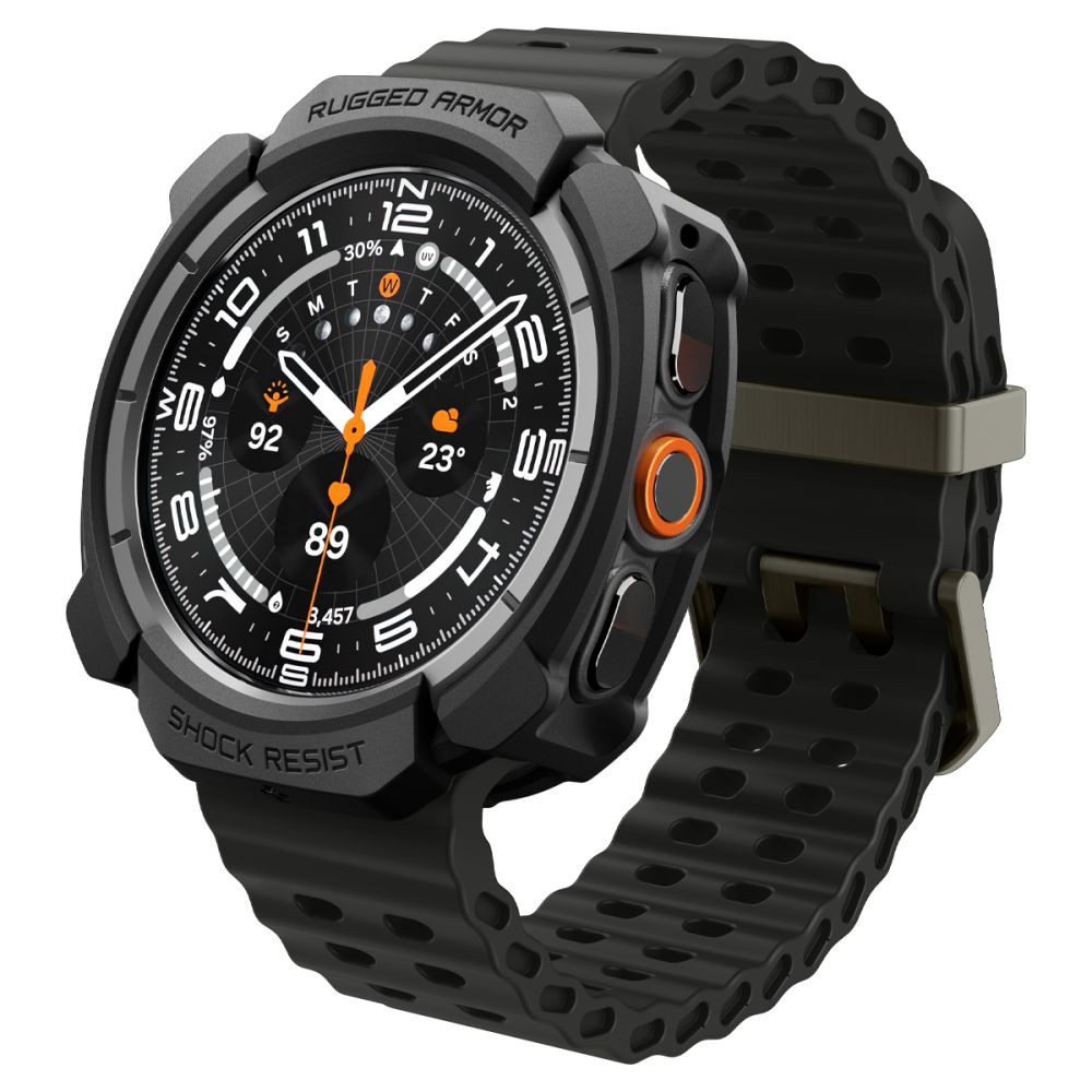 Kryt Spigen Rugged Armor Samsung Galaxy Watch Ultra 2 2026 47 mm Matte Black