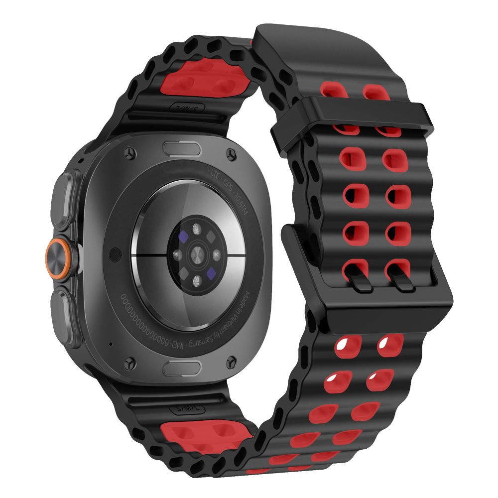 Kryt Tech-Protect Iconband Pro Samsung Galaxy Watch Ultra 1 / 2 2024-2026 47 mm Black/red