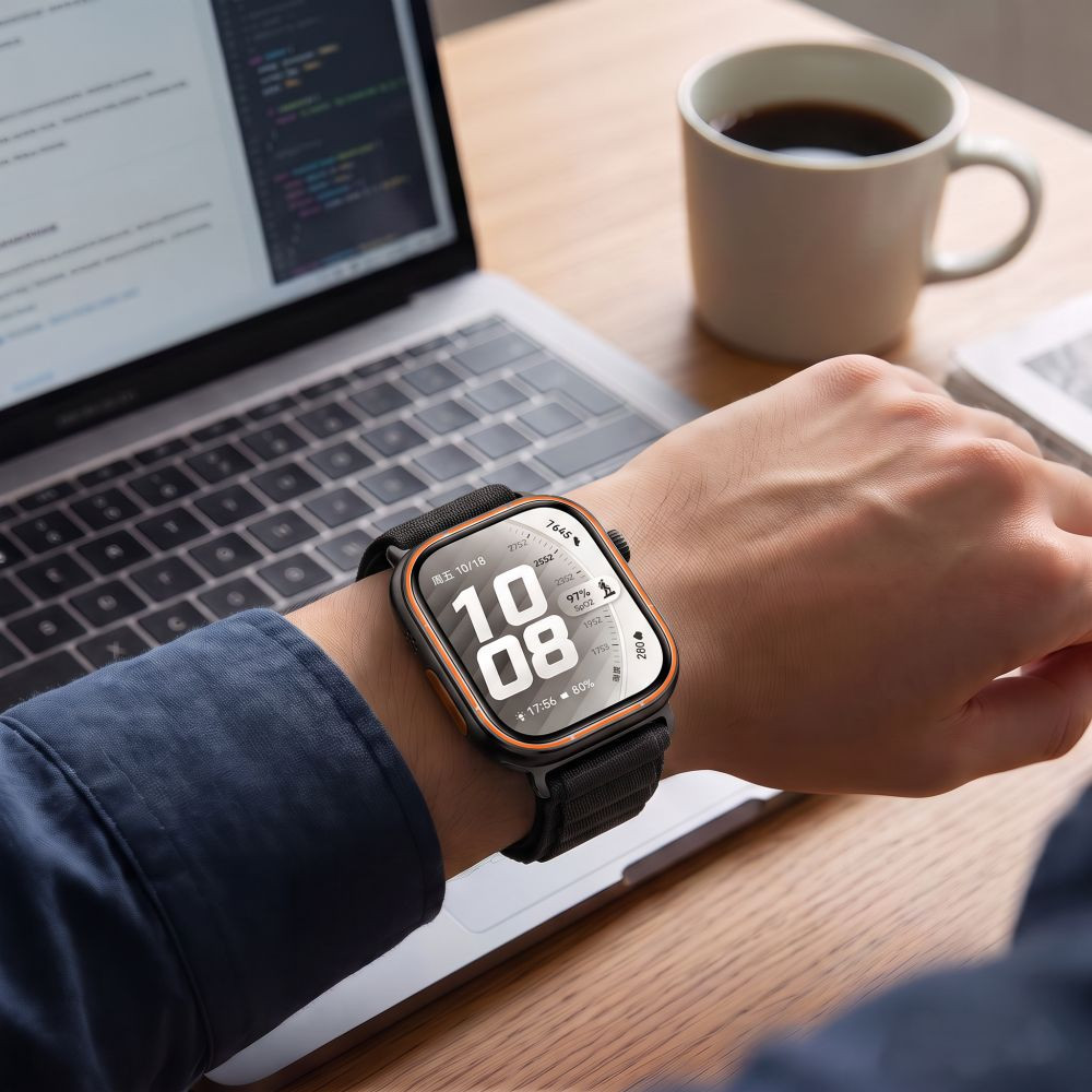 Řemínek Tech-Protect Nylon Pro Huawei Watch Fit 3 / 4 / 4 Pro / 5 / 5 Pro Black