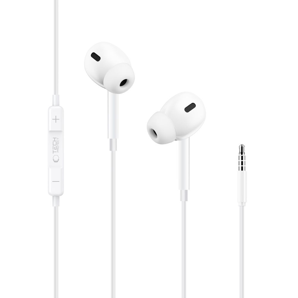 Kryt Tech-Protect Ultraboost Mini Jack Earphone Core G3 White