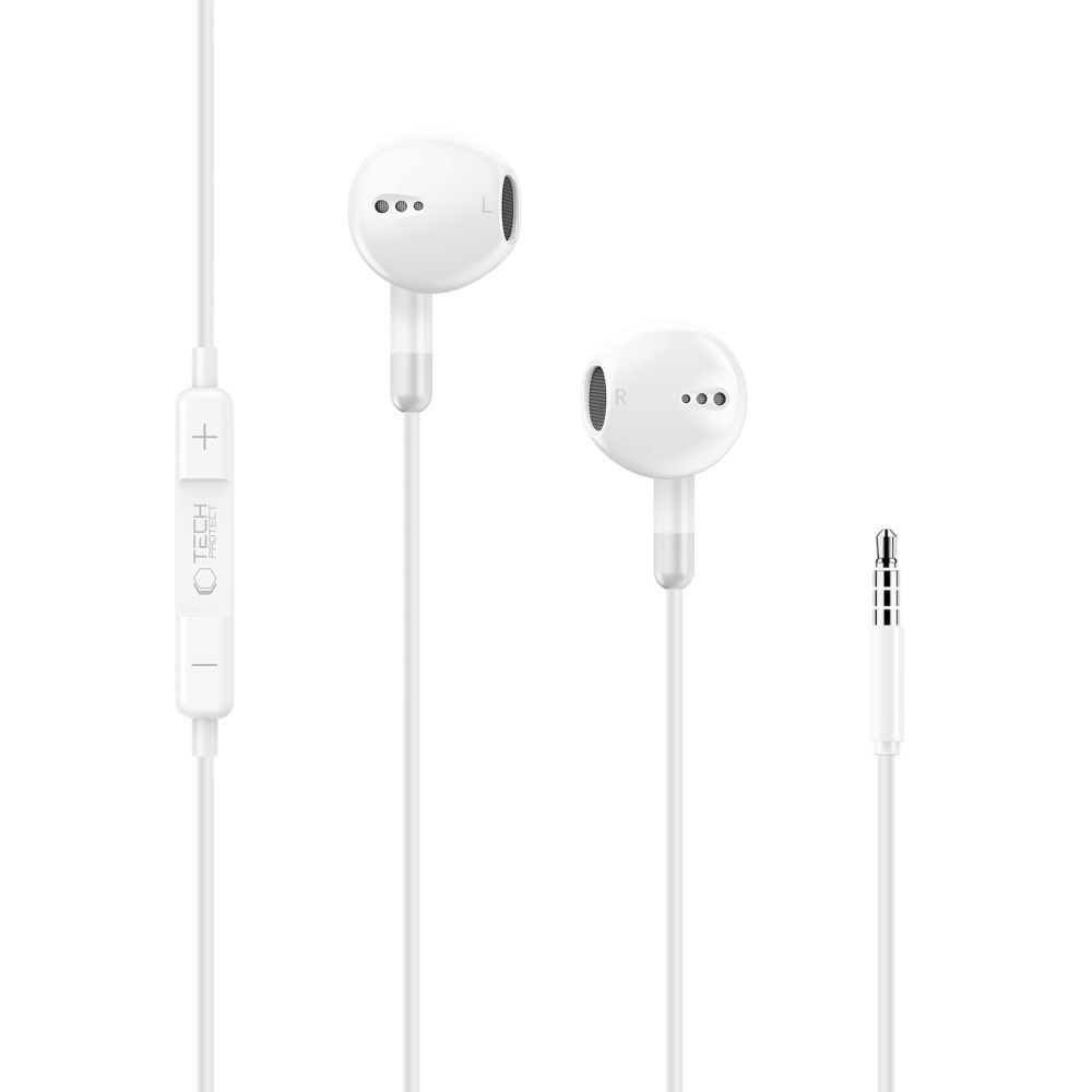 Kryt Tech-Protect Ultraboost Mini Jack Earphone Core G4 White