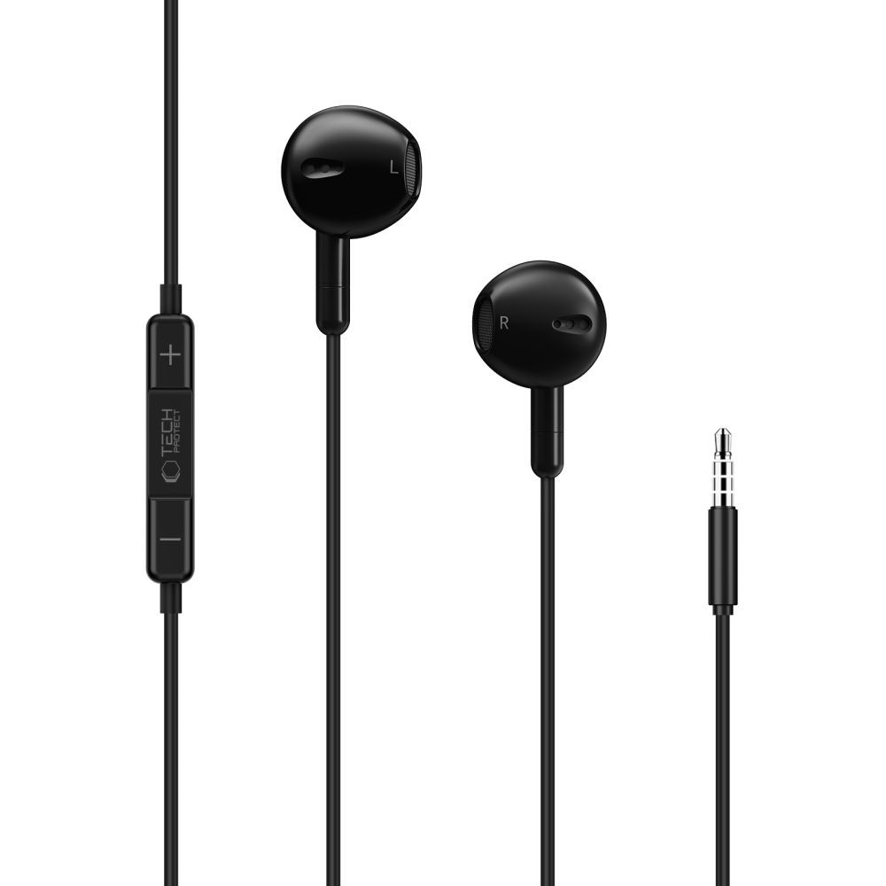 Kryt Tech-Protect Ultraboost Mini Jack Earphone Core G4 Black