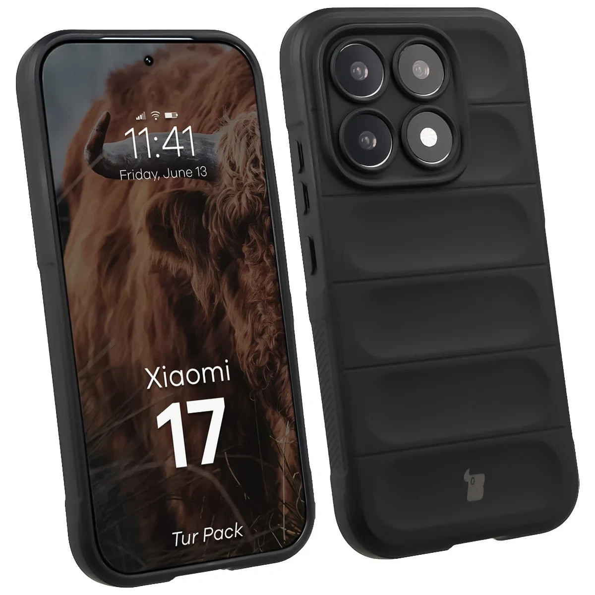 Kryt Bizon Tur Pack Xiaomi 17, black