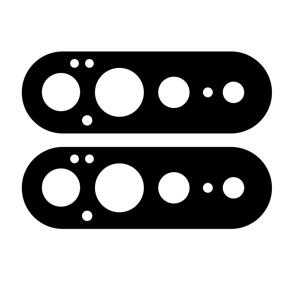 Ochranné sklo Bizon Glass Lens Google Pixel 11 Pro XL [2 PACK]