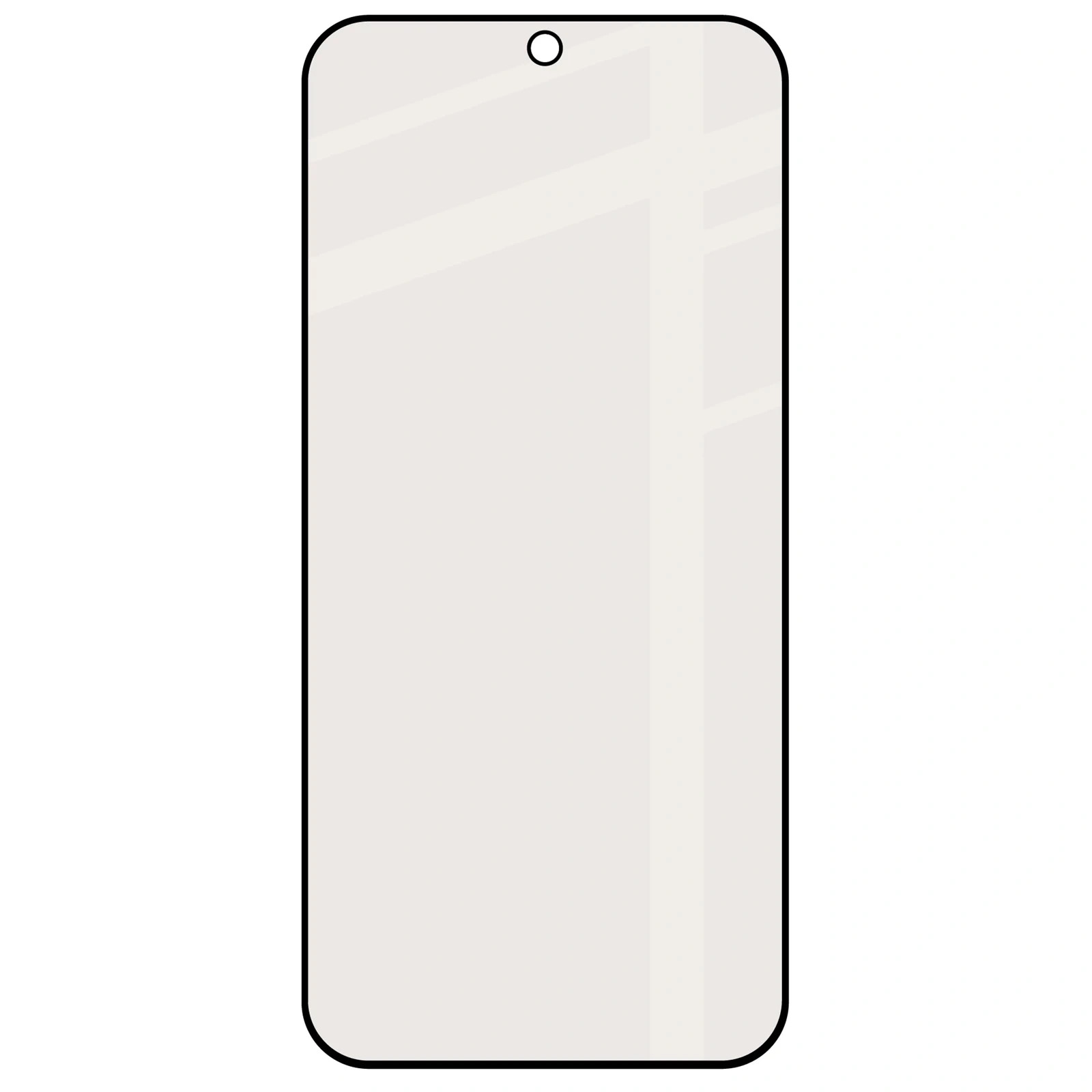 Ochranné sklo Bizon Glass Matte OnePlus Nord 6, black frame