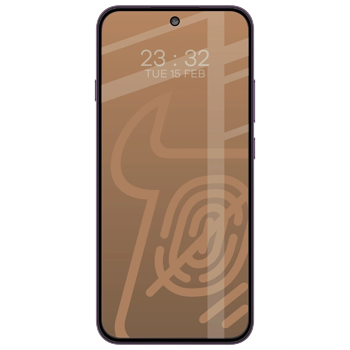 Ochranné sklo Bizon Glass Matte Oppo Reno16 F / Reno16 FS 5G, black frame