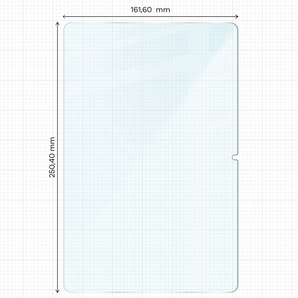Kryt Bizon Tab Glass Clear Duo Lenovo Idea Tab 11 [2 PACK]