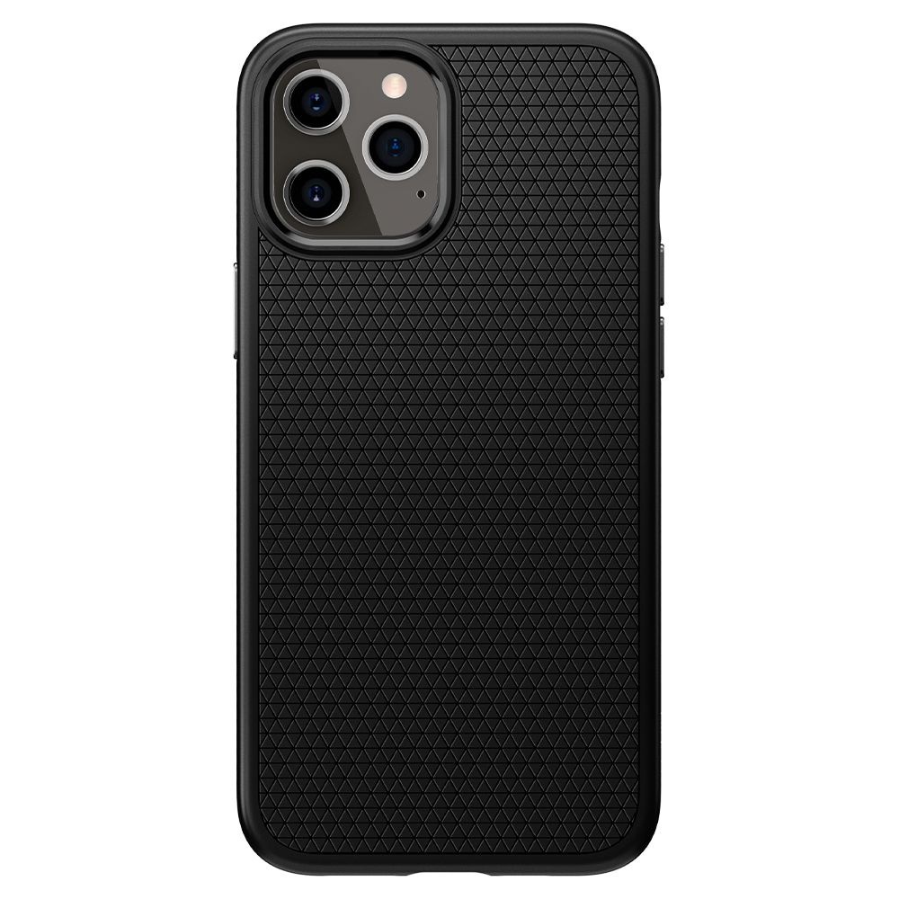 Kryt Spigen Liquid Air Apple iPhone 12/12 Pro Matte Black