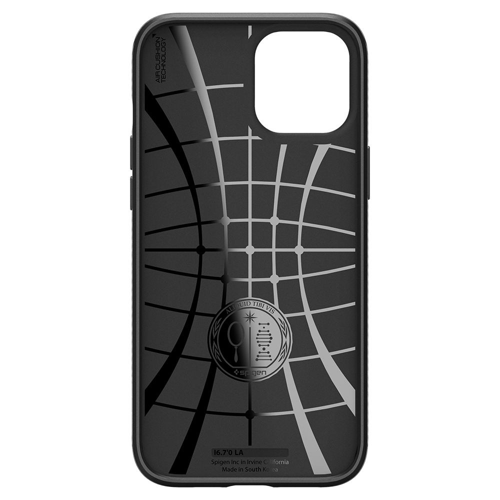 Kryt Spigen Liquid Air Apple iPhone 12/12 Pro Matte Black